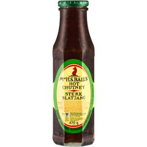 Mrs H.S. Ball's Chutney Hot Chutney 470g