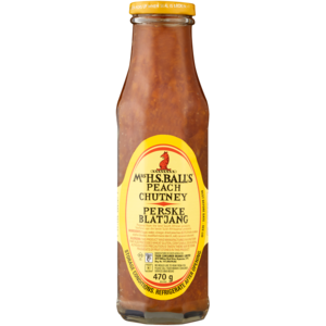 Mrs H.S. Ball's Chutney Peach Chutney 470g