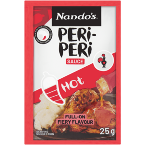 Nando's Hot Peri-Peri Sauce 25g
