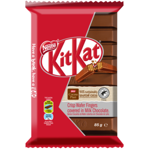 Nestlé KitKat Milk Chocolate Crisp Wafer Fingers 85g