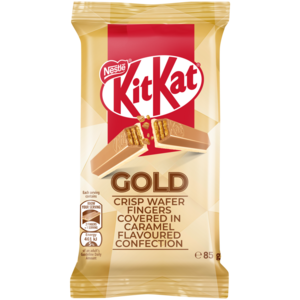 Nestlé KitKat Caramel Gold Crisp Wafer Fingers 85g