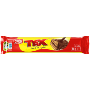 Nestlé Tex Milk Chocolate Bar 58g