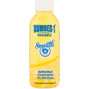 Number 1 Banana Custard Flavoured Smooth Mageu Bottle 500ml