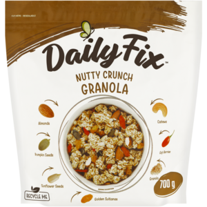 On The Go DailyFix Nutty Crunch Granola 700g