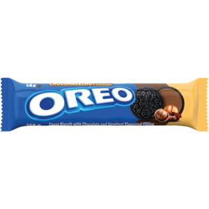 OREO Chocohazelnut Crème Flavoured Cocoa Biscuit 128g