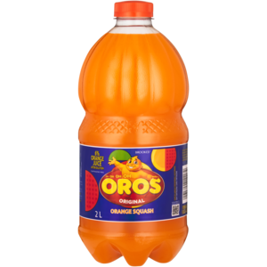Oros Orange Flavoured Concentrated Squash 2L