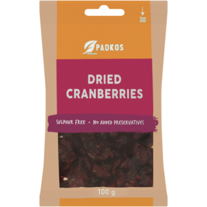 Padkos Dried Cranberries 100g