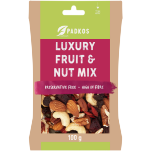 Padkos Luxury Fruit & Nut Mix 100g