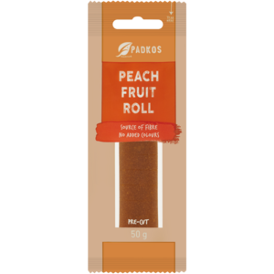 Padkos Peach Fruit Roll 50g