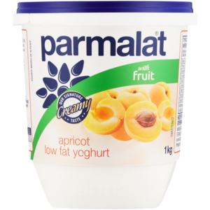 Parmalat Apricot Low Fat Yoghurt with Fruit 1kg