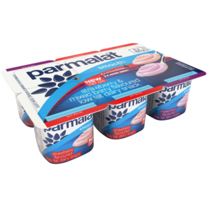 Parmalat Assorted Smooth Low Fat Dairy Snack 6 x 100g