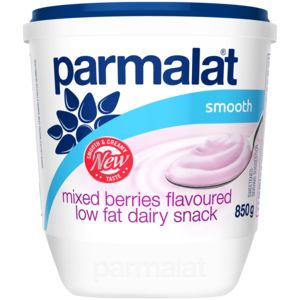 Parmalat Smooth Mixed Berry Flavoured Low Fat Dairy Snack 850g