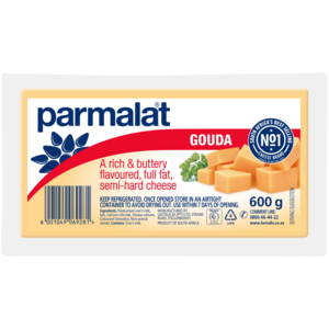 Parmalat Gouda Flavoured Full Fat Gouda Cheese 600g