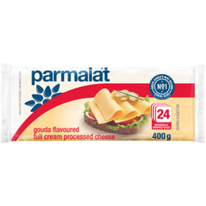 Parmalat Gouda Flavoured Full Cream Processed Cheese Slices 400g
