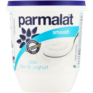Parmalat Plain Smooth Low Fat Yoghurt 1kg