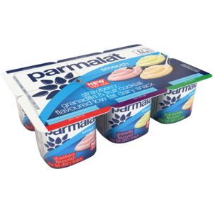 Parmalat Assorted Smooth Low Fat Dairy Snack 6 x 100g