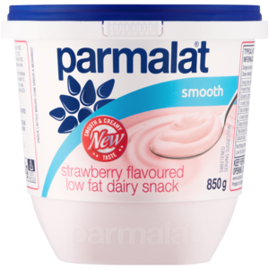 Parmalat Strawberry Flavoured Smooth Low Fat Dairy Snack 850g
