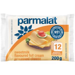 Parmalat Sweetmilk Flavoured Full Cream Processed Cheese 12 Pack