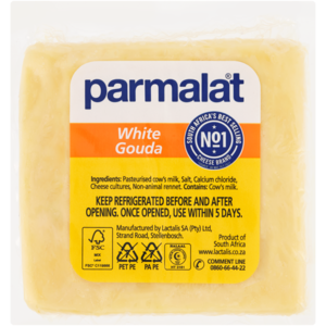 Parmalat White Gouda Cheese Per kg