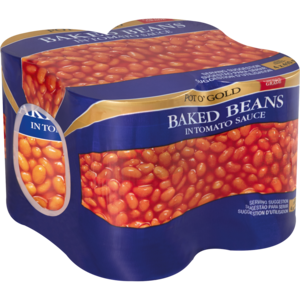 Pot O' Gold Baked Beans In Tomato Sauce Cans 4 x 410g