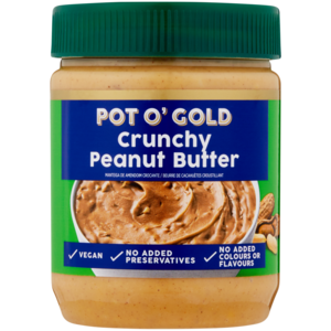 Pot O' Gold Crunchy Peanut Butter 400g