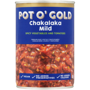 Pot O' Gold Mild Chakalaka 410g