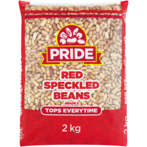 Pride Red Speckled Beans 2kg