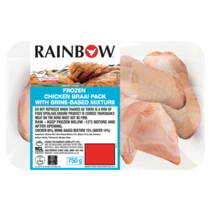 RAINBOW Frozen Chicken Braai Pack 750g