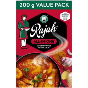 Rajah All-In-One Curry Powder With Garlic Value Pack 200g