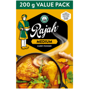 Rajah Medium Curry Powder Value Pack 200g