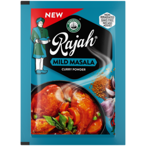 Rajah Mild Masala Curry Powder Envelope 7g