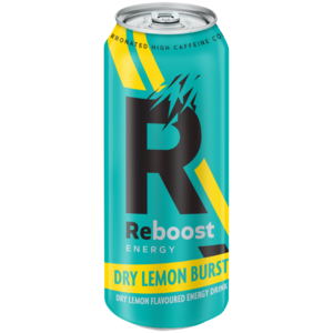 Reboost Dry Lemon Burst Energy Drink 500ml