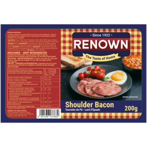 Renown Shoulder Bacon 200g