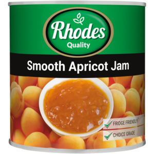 Rhodes Quality Smooth Apricot Jam 900g