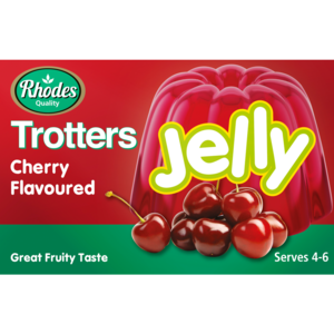 Rhodes Quality Trotters Cherry Flavoured Jelly Cherry 40g