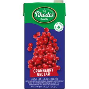 Rhodes Quality Cranberry Nectar 1L