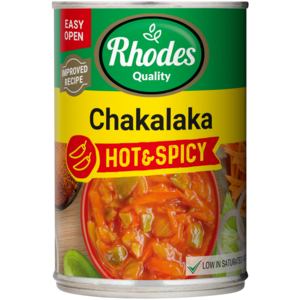 Rhodes Quality Hot & Spicy Chakalaka 400g