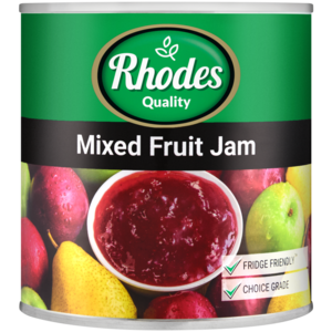 Rhodes Quality Mixed Fruit Jam 900g