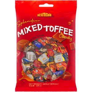 Rinda Splendeur Mixed Toffee Candy 375g
