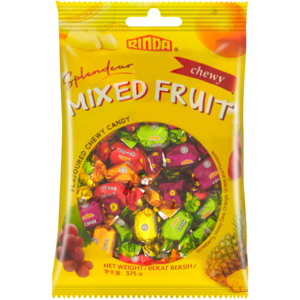 Rinda Splendeur Mixed Chewy Sweets 375g
