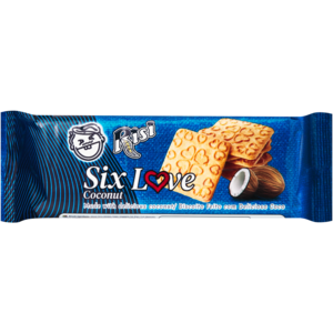 Risi Six Love Coconut Biscuits 200g
