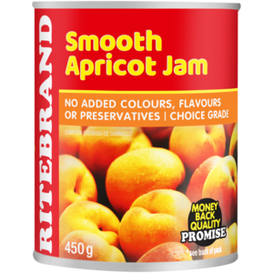Ritebrand Smooth Apricot Jam 450g