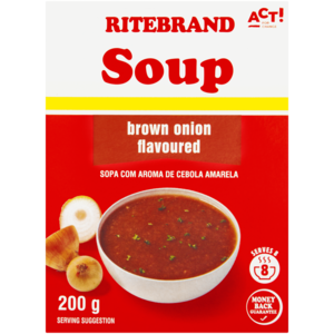 Ritebrand Brown Onion Flavoured Soup 200g