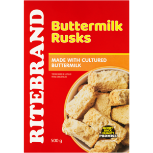 Ritebrand Buttermilk Rusks 500g