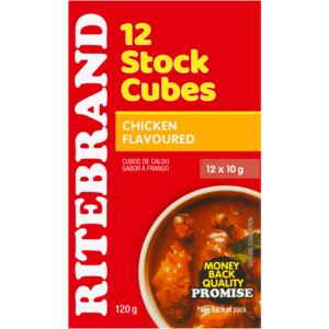 Ritebrand Chicken Flavoured Stock Cubes 12 x 10g