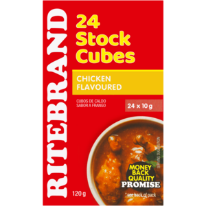 Ritebrand Chicken Flavoured Stock Cubes 24 x 10g