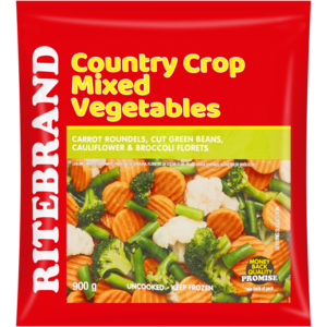 Ritebrand Country Crop Frozen Vegetables 900g