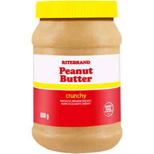Ritebrand Crunchy Peanut Butter 800g