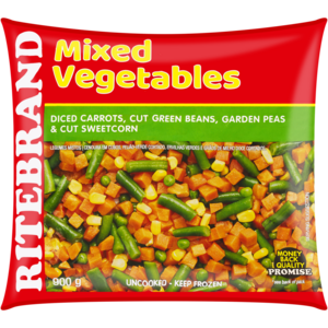 Ritebrand Frozen Mixed Vegetables 900g