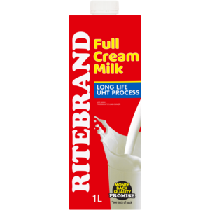 Ritebrand Full Cream Milk 1L